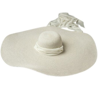 grand chapeau de paille mariage